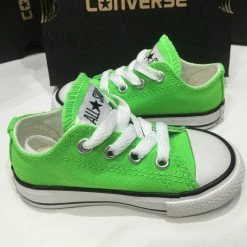 Converse Infants Ox Spec Neon Green