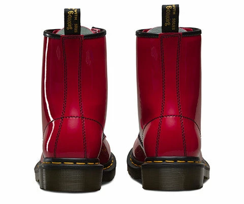 Dr Martens 1460 W Red Patent Vintage 11821602 - Image 3