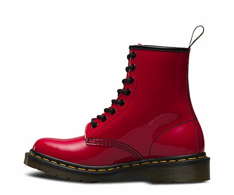 Dr Martens 1460 W Red Patent Vintage 11821602 - Image 5