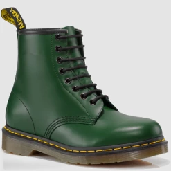 Dr Martens 1460 Green 8 Hole Boots Smooth 11822207