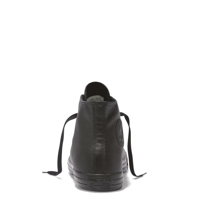 Converse Leather Hi Black Mono Sneaker 135251C - Image 7