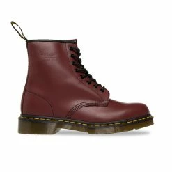 Dr Martens 1460 Cherry 8 Hole Smooth Leather 11822600 Boots.