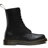 Dr Martens 1490 Black Smooth Leather 10 Hole Boots 11857001