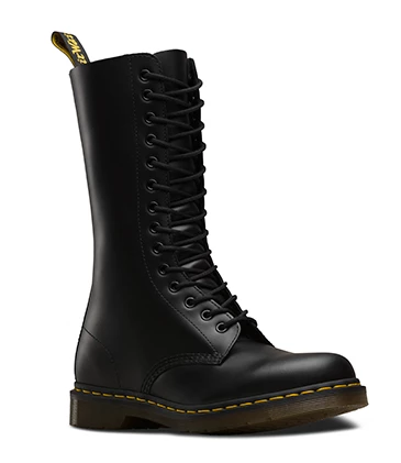 Dr Martens 1914 Black 14 Hole Leather Boots 11855001