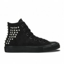 Converse Hi CT Collar Studs Phantom Black Suede Leather
