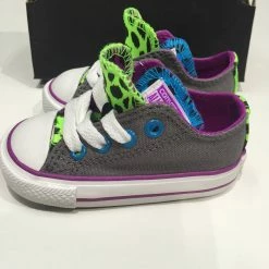 Converse Infants Ox Grey Multi