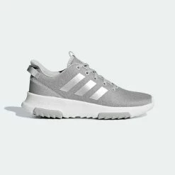 Adidas Cloudfoam Racer TR Kids Shoes Grey And White