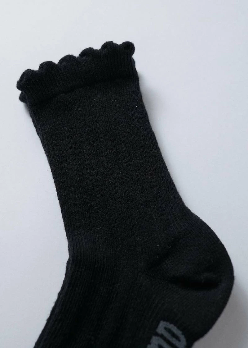 Afends Field Of Dreams Hemp Socks One Pack Black - Image 3