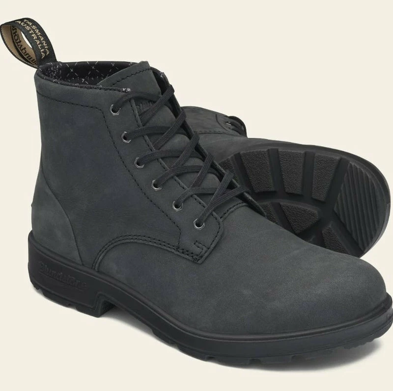 Blundstone 1931 Lace Up Boots Rustic Black - Image 3