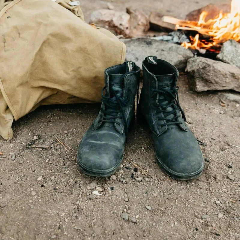 Blundstone 1931 Lace Up Boots Rustic Black - Image 6