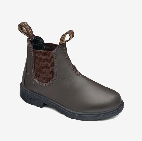 Blundstone 630 Brown Kids Leather Chelsea Boots - Image 2