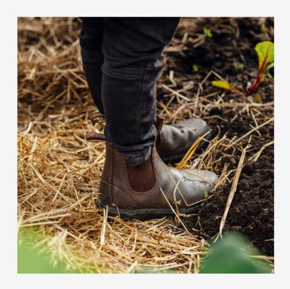 Blundstone 630 Brown Kids Leather Chelsea Boots - Image 5