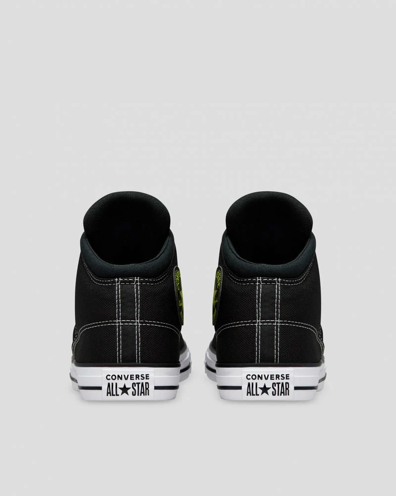 Converse CTAS High Street Mid High Top Black 172159C - Image 3