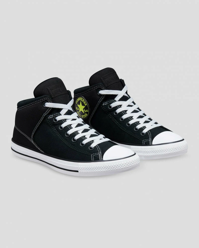 Converse CTAS High Street Mid High Top Black 172159C - Image 5