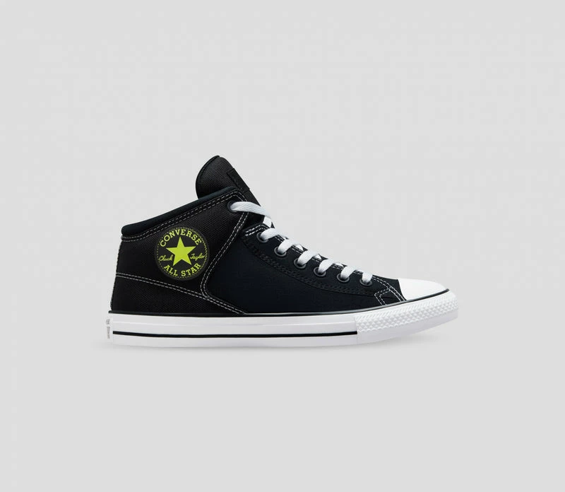 Converse CTAS High Street Mid High Top Black 172159C - Image 6