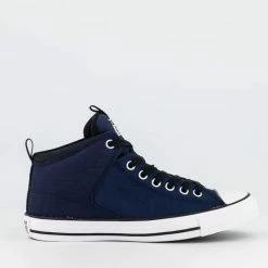 Converse CTAS High Street Mid High Top Obsidian Midnight Navy 172801C