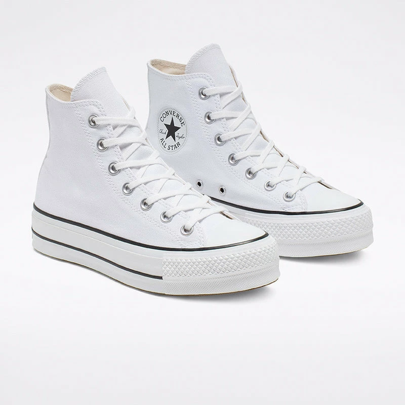 Converse CT AS Lift Canvas HI White Platform 560846C - Image 9