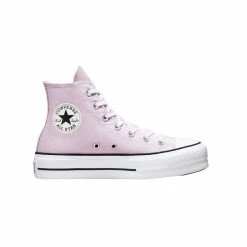 Converse CTAS Lift Canvas Hi Pale Amethyst Purple Platform A01178C