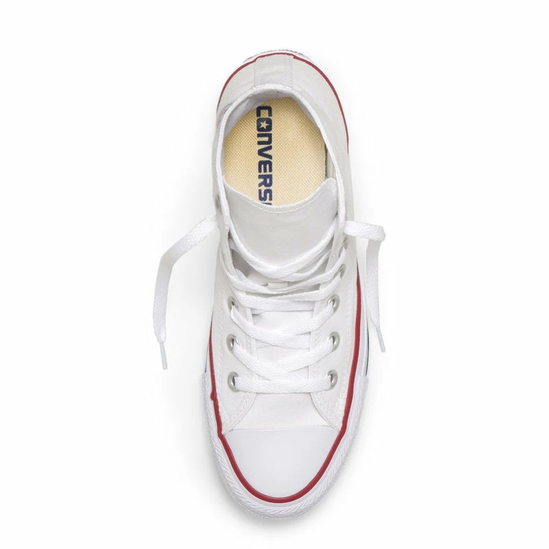 Converse Chuck Taylor All Star Hi Optical White Canvas M7650C M17650 - Image 5