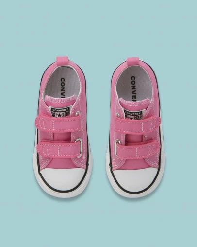 Converse Infants Velcro Ox 2V Pink 709447C - Image 5