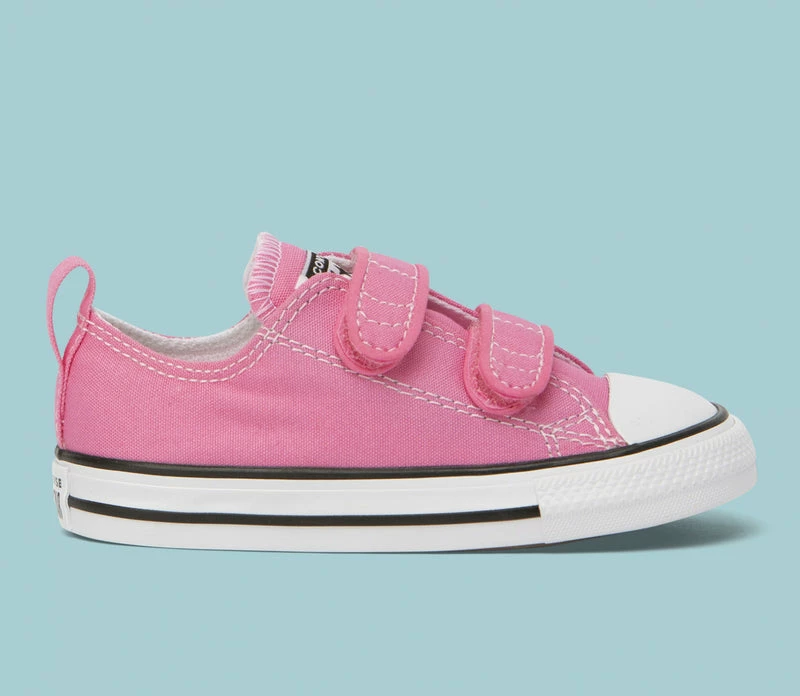 Converse Infants Velcro Ox 2V Pink 709447C - Image 6
