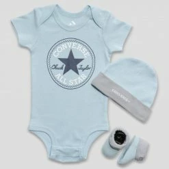 Converse Newborn Classic 3 Piece Boxed Set Pacific Blue