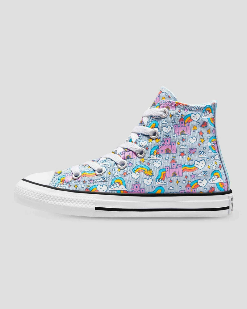 Converse Youth Hi Rainbow Castles 372943C - Image 3