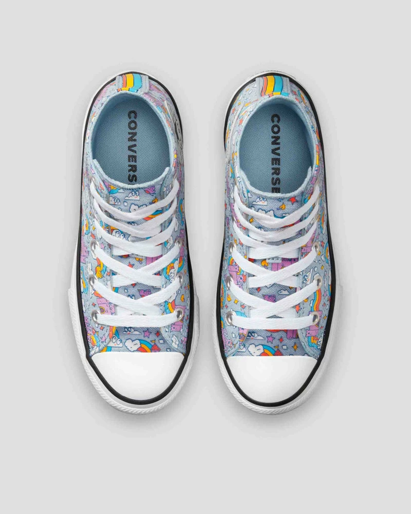 Converse Youth Hi Rainbow Castles 372943C - Image 6