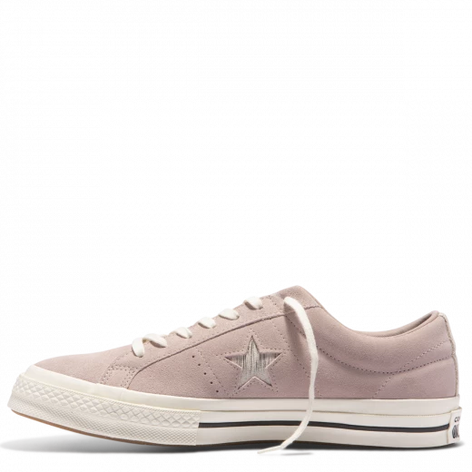 Converse One Star Metallic Logo Low Top Diffused Taupe - Image 2