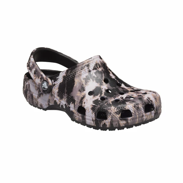 Crocs Unisex Classic Bleach Tye-Dye Clog - Image 4