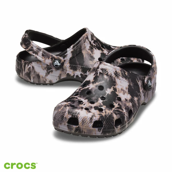 Crocs Unisex Classic Bleach Tye-Dye Clog - Image 5