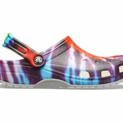 Crocs Classic Tye-Dye Graphic Clog Multi Coloured