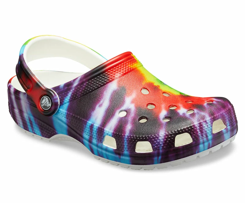 Crocs Classic Tye-Dye Graphic Clog Multi Coloured - Image 3