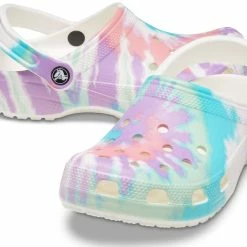 Crocs Classic Tie-Dye Graphic Clog Graphic Fresco Multi