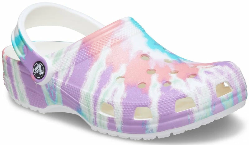Crocs Classic Tie-Dye Graphic Clog Graphic Fresco Multi - Image 2