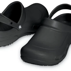 Crocs Bistro Black Unisex Slides 10075