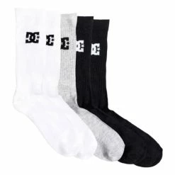 DC Shoes DC Socks Crew 5 Pair Pack Mixed EDYAA03150