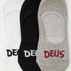 Deus Ex Machina Curvy No Show Socks Multi