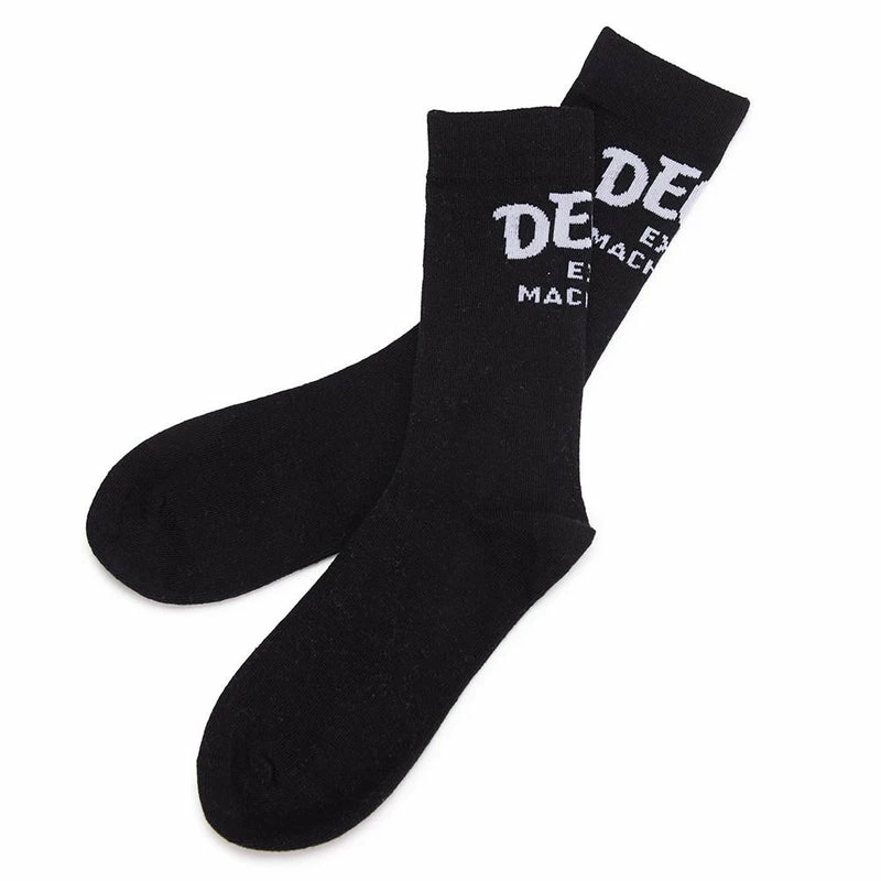 Deus Ex Machina Curvy Socks Black DMF77808