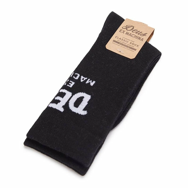 Deus Ex Machina Curvy Socks Black DMF77808 - Image 2