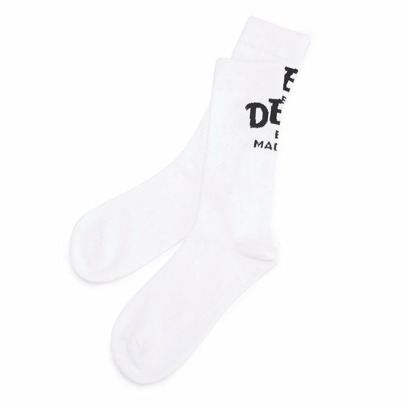 Deus Ex Machina Curvy Socks White DMF77808