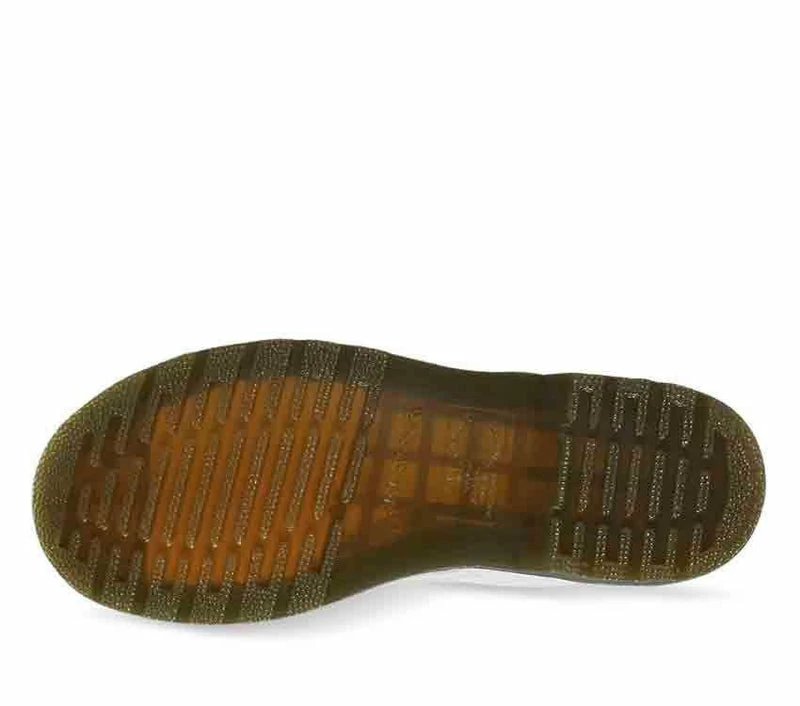 Dr Martens 1460 Pascal Optical White Virginia Leather Boots 26802543 - Image 5