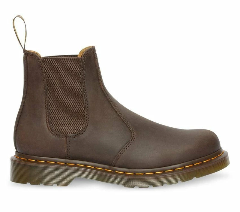 Dr Martens 2976 YS Dark Brown Crazy Horse Boot 27486201 - Image 3