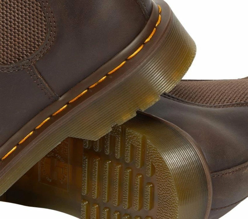 Dr Martens 2976 YS Dark Brown Crazy Horse Boot 27486201 - Image 6