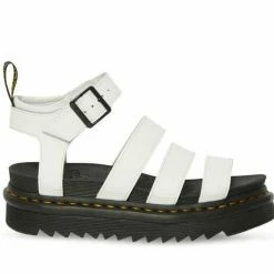 Dr Martens Blaire White Hydro Leather Sandal 25768100
