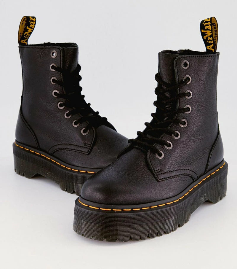 Dr Martens Jadon III Black Pisa Leather 26378001 - Image 4