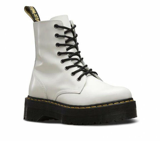Dr Martens Jadon White Boots 15265100