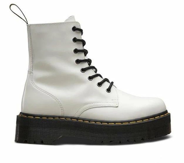Dr Martens Jadon White Boots 15265100 - Image 2