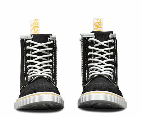 Dr Martens Infants Brooklee Boot Black Canvas 21072001 - Image 5