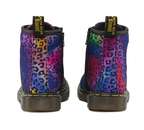Dr Martens Infants Brooklee Mini Psych Leo Multi Boots 15373102 - Image 3